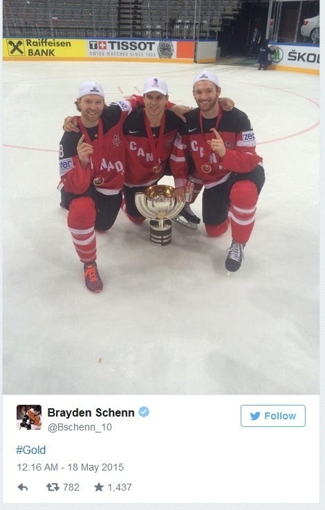 Spokojení boli aj kamaráti z Philadelphie Giroux, Schenn a Couturier.