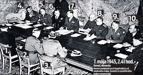 Podpisom kapitulácie v Berlíne sa druhá svetová vojna v Európe definitívne skončila.