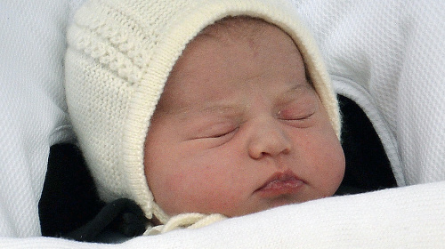 Malá princezná prišla na svet 2. mája 2015.