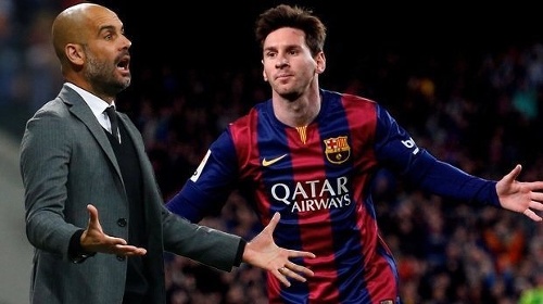Tréner Pep Guardiola sa môže v semifinále tešiť na svoj bývalý klub - FC Barcelona aj s Lionelom Messim. 