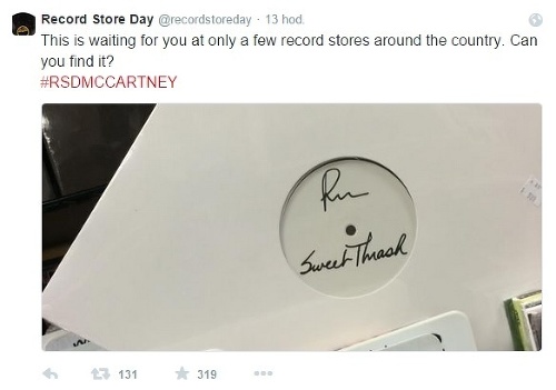 Jednou z najvyhľadávanejších bola platňa Paula McCartneyho. Nachádzala sa však len v pár obchodoch na celom svete.