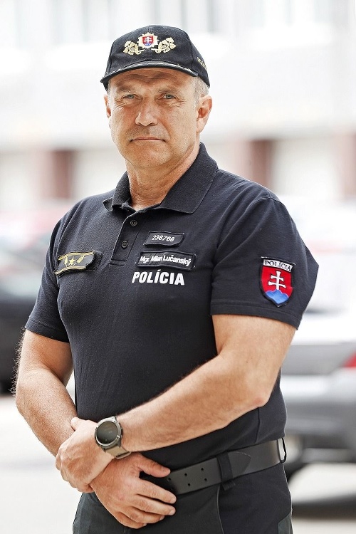 Šéf policajného zboru Milan Lučanský