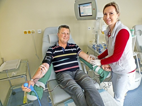 Október 2018: František Remeš vtedy daroval krv 183-krát.