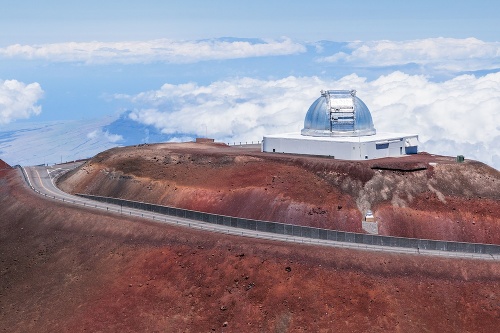 Mauna Kea observatory, Big Island, Hawaii.