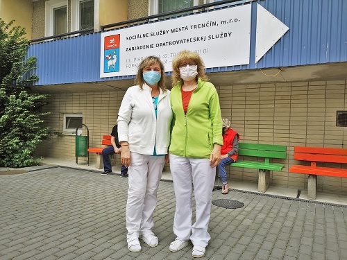 Potešila by masáž - Gabriela Krajčíková (vpravo, 55), domov sociálnych služieb, Trenčín