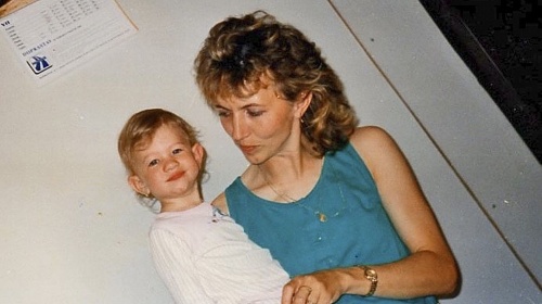 Alex Longová s mamou.