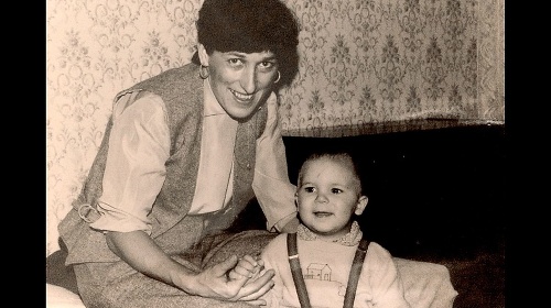 Matej Beňuš a jeho matka.