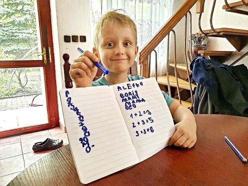Alex sa ukazuje ako skvelý matematik.