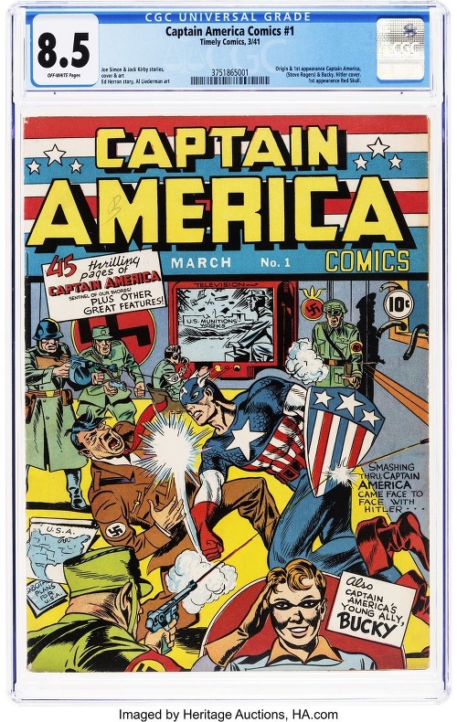 Komiks vyšiel v marci 1941.