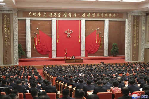 Kim dostal na zjazde nový stranícky titul - generálny tajomník Kórejskej strany práce.