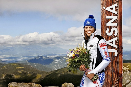 Zaslúžený úspech: Lyžiarka Petra Vlhová je opäť športovkyňou roka. 