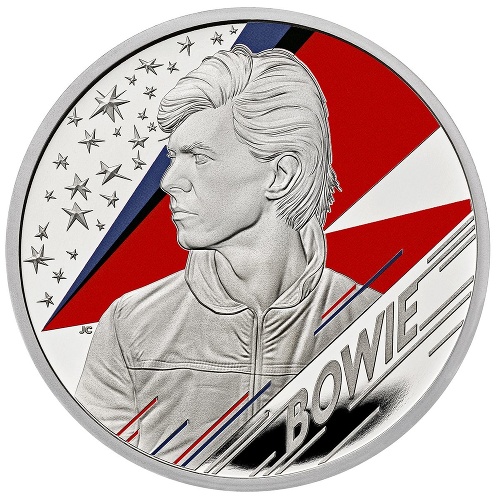 David Bowie sa dočkal série pamätných mincí.