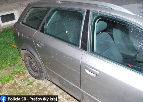 Polícia obvinila 21-ročnú Humenčanku, ktorá poškodila cudzie vozidlo.
