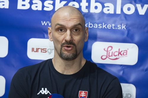 Na snímke tréner slovenskej basketbalovej reprezentácie mužov Žan Tabak.