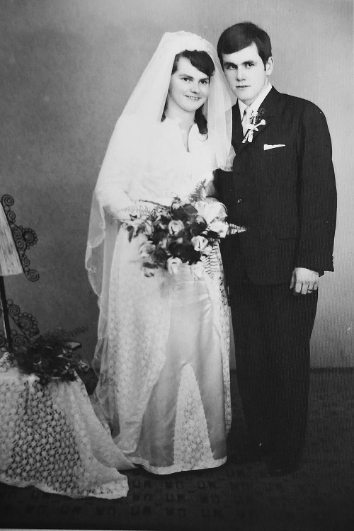 1970 - Manželia sa vzali pred neuveriteľnými päťdesiatimi rokmi.