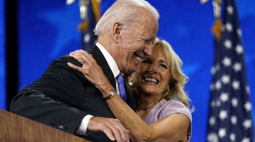 Joe Biden s manželkou Jill Bidenovou.