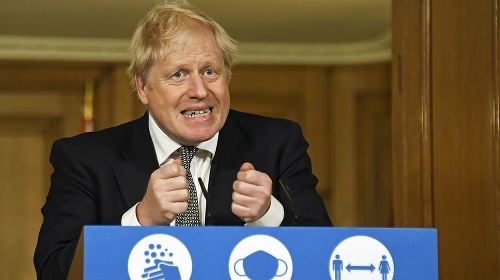 Boris Johnson predloží v pondelok do parlamentu návrh na lockdown  Anglicka.