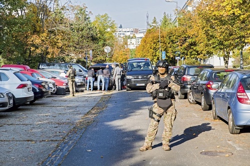 Celé sa to odohralo neďaleko policajného prezídia v Bratislave.