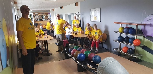 O bowling medzi seniormi  je vždy veľký záujem.