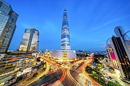 Lotte World Tower v Soule