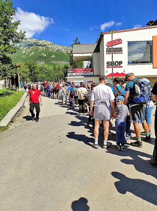 Lanovku na Hrebienok využilo takmer 3-tisíc návštevníkov. 