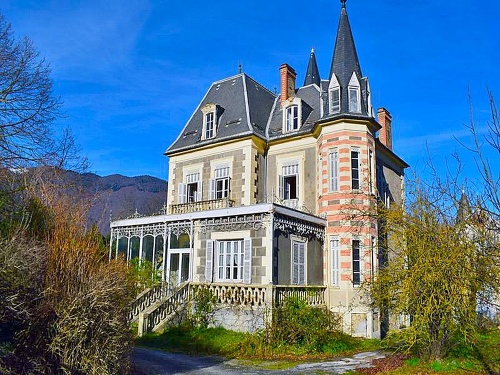 Chateau v Marignac, Haute-Garonne, južné Francúzsko