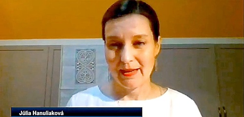 Novozvolená riaditeľka Julia Hanuliaková 
