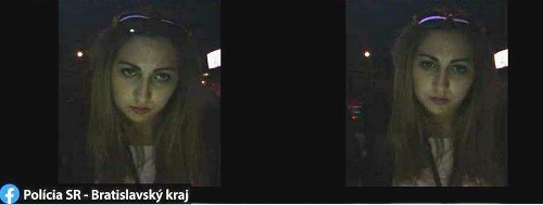 Bratislavskí policajti pátrajú po dievčine, ktorá by mohla objasniť krádež.