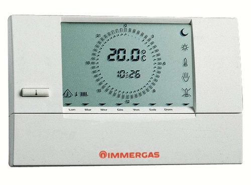 Digitálny termostat ku kondenzačnému kotlu Immergas.