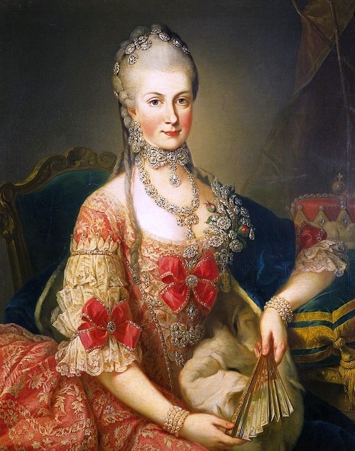 Dcéra kráľovnej Márie Terézie, Mária Kristína.