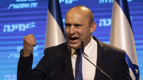 Izraelský pravicový politik Naftali Bennett.