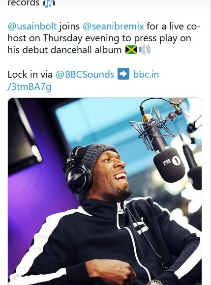 Usain Bolt vydal svoj prvý hudobný album.