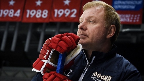 Nový tréner Ruska Alexej Žamnov.