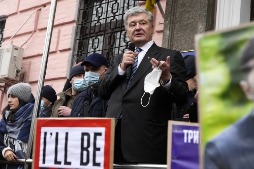 Bývalý ukrajinský prezident Petro Porošenko