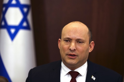 Izraelský premiér Naftali Bennett.