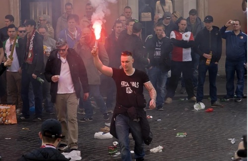 2022: Mikey Wilson dnes. Má 25 a stále fandí iba Feyenoordu.
