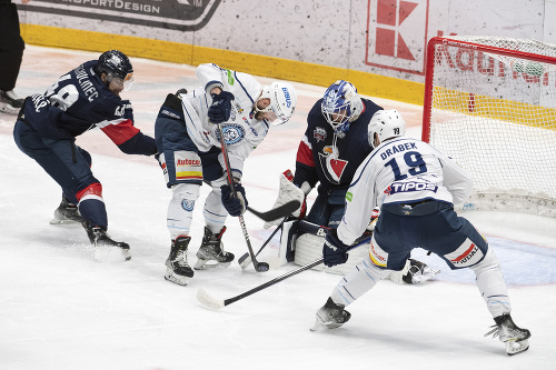 HC Slovan Bratislava - HK Nitra, záber z 2. finálového zápasu 2022
