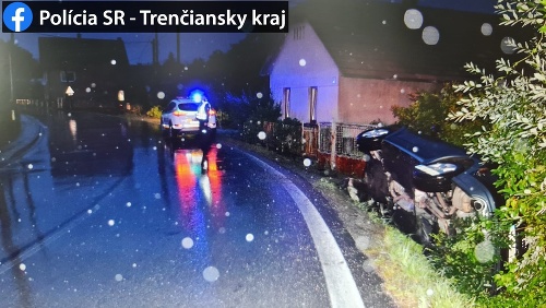 Nehoda sa stala v obci Liešťany.