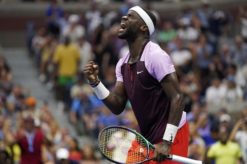 Na snímke americký tenista Frances Tiafoe.