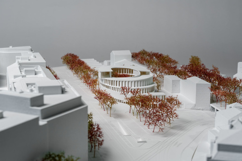 Nová budova Moravského židovského múzea Mehrin v Brne sa bude o niekoľko rokov stavať podľa návrhu japonského štúdia Kengo Kuma & Associates.