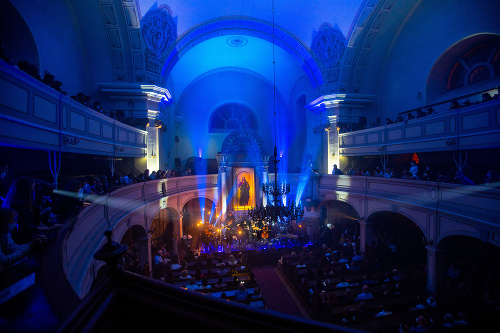 Koncert Filipa Jančíka v Banskej Bystrici.