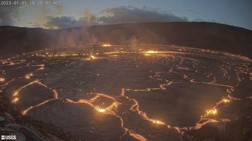 Erupcia havajskej sopky Kilauea začala vo štvrtok 5. januára.