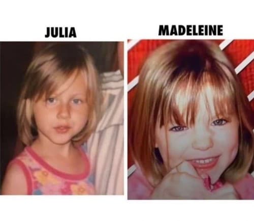 Julia Faustyna (21) tvrdila na sociálnych sieťach, že je zmiznutá Madeleine McCann.