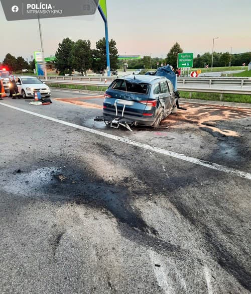 Tragická dopravná nehoda pri Nitre stála život 66-ročného vodiča.