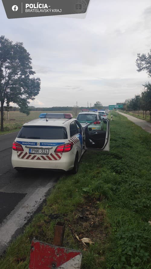 Polícia chytila vodiča, ktorý jazdil bez vodičského oprávnenia.