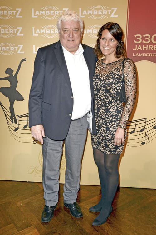 Hans Meiser s dcérou na fotke z roku 2018.