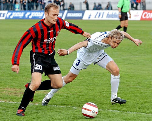 Masaryk hral tri roky za Trnavu a päť rokov za Slovan. 