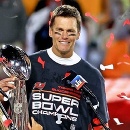 Legenda amerického futbalu Tom Brady.
