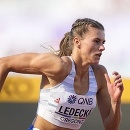 Slovenská atlétka Daniela Ledecká.
