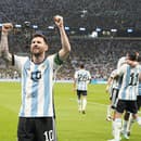 Messi rozvlnil sieť krásnou strelou spoza šestnástky.